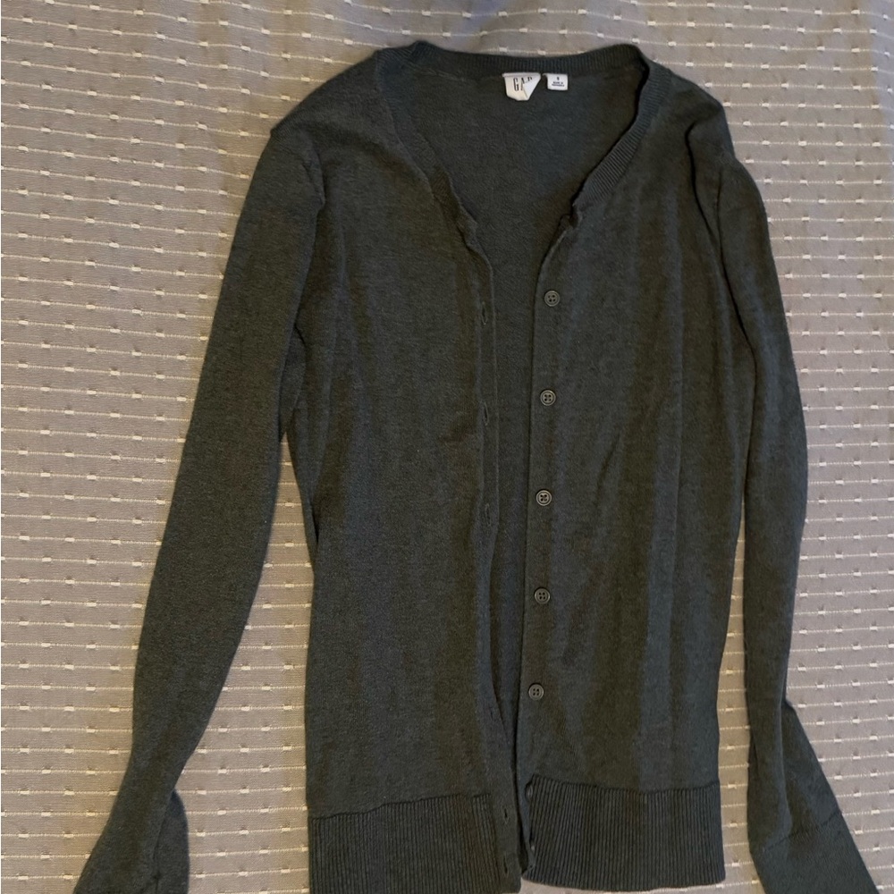 GAP Cardigan - Green - Small